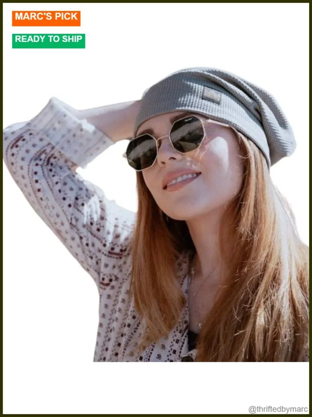 EMF Protection Beanie Hat with Silver Lining, Radiation Shield, Wi-Fi Blocking